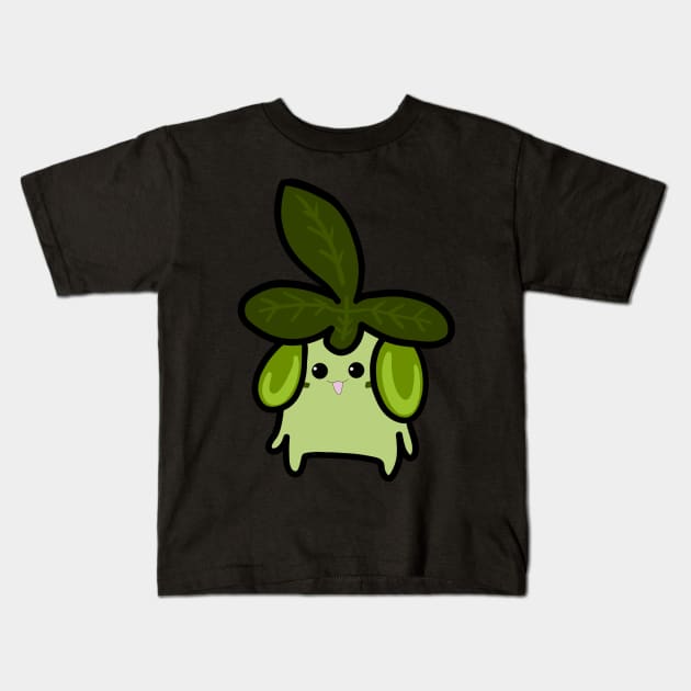 Green leaf power Kids T-Shirt by FzyXtion